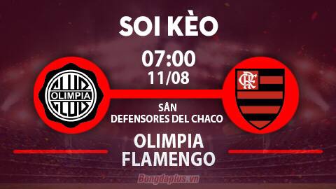Soi kèo hot hôm nay 10/8: Tài trận Olimpia Asuncion vs Flamengo; Chủ nhà đè góc trận Qarabag vs HJK Helsinki
